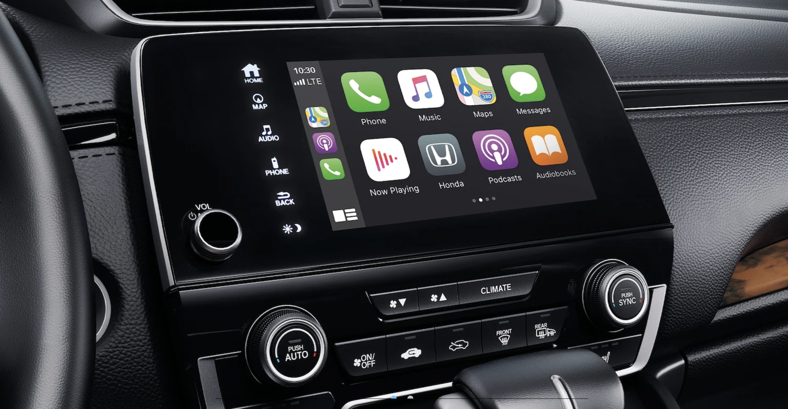 Touchscreen Display in the 2022 CRV