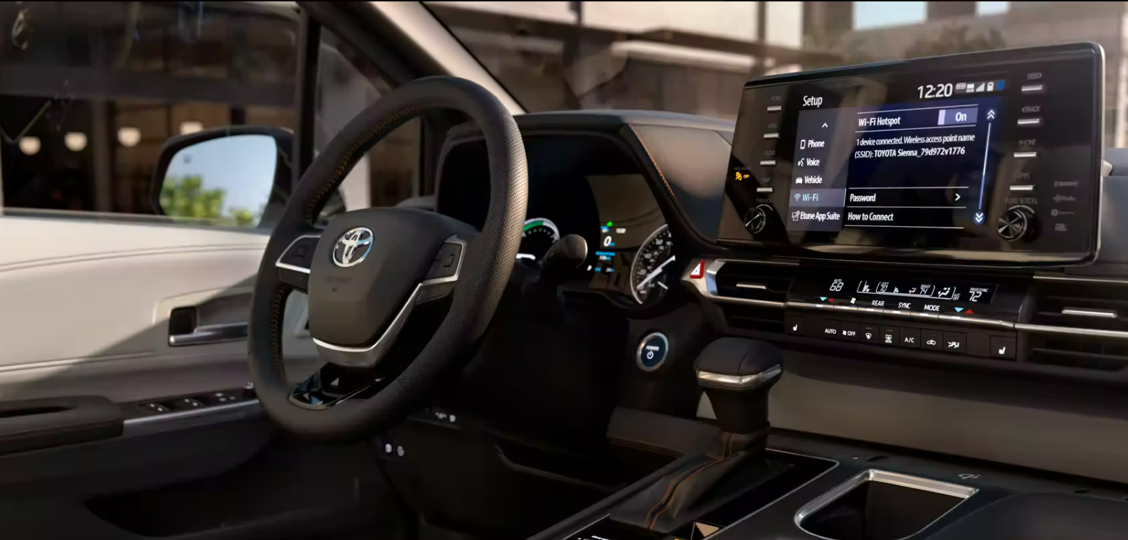 2022 Toyota Sienna Interior Dashboard