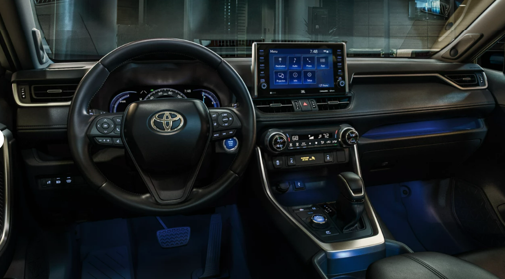 2022 Toyota RAV4 Hybrid Internal Dashboard