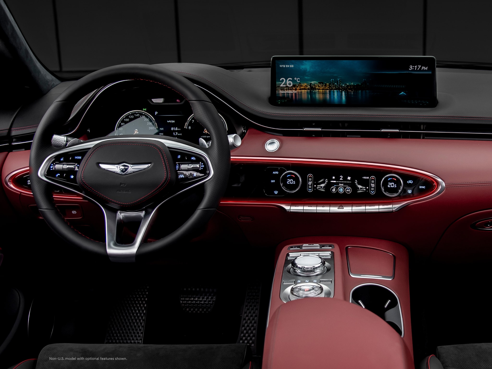 2023 Genesis GV70 Front Dashboard
