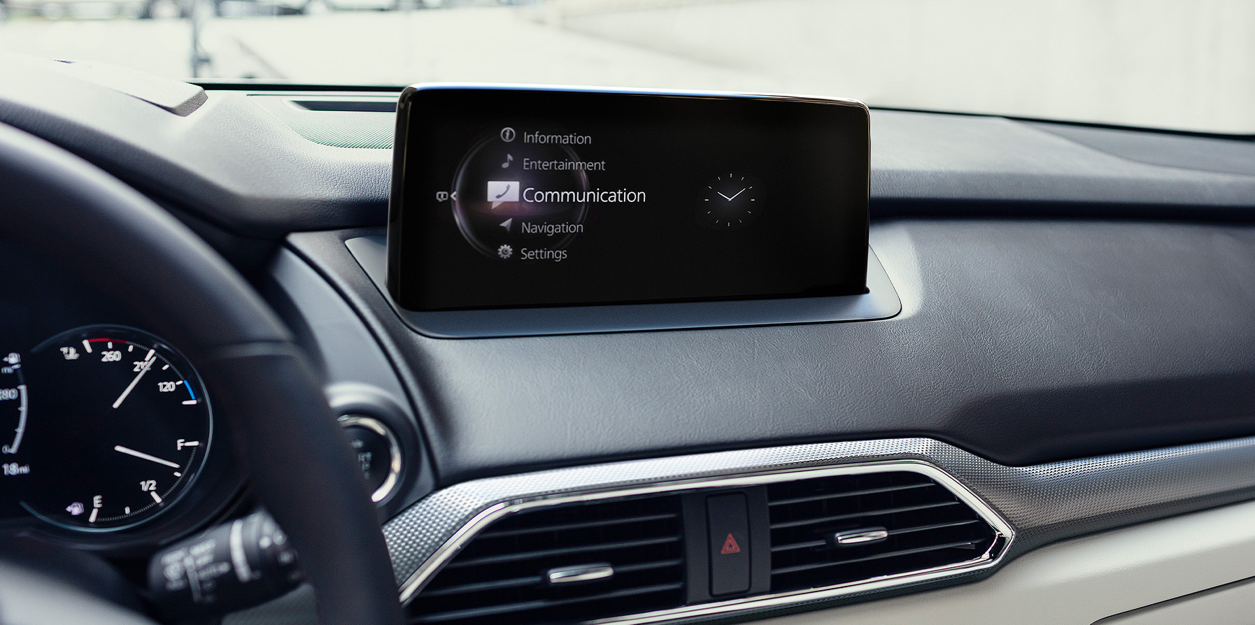 Interior of the 2022 MAZDA CX-9