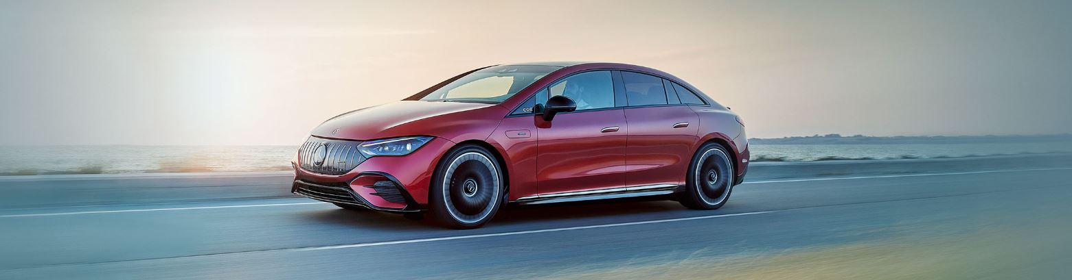 2023 Mercedes-AMG EQE Sedan First Look in Southampton, NY