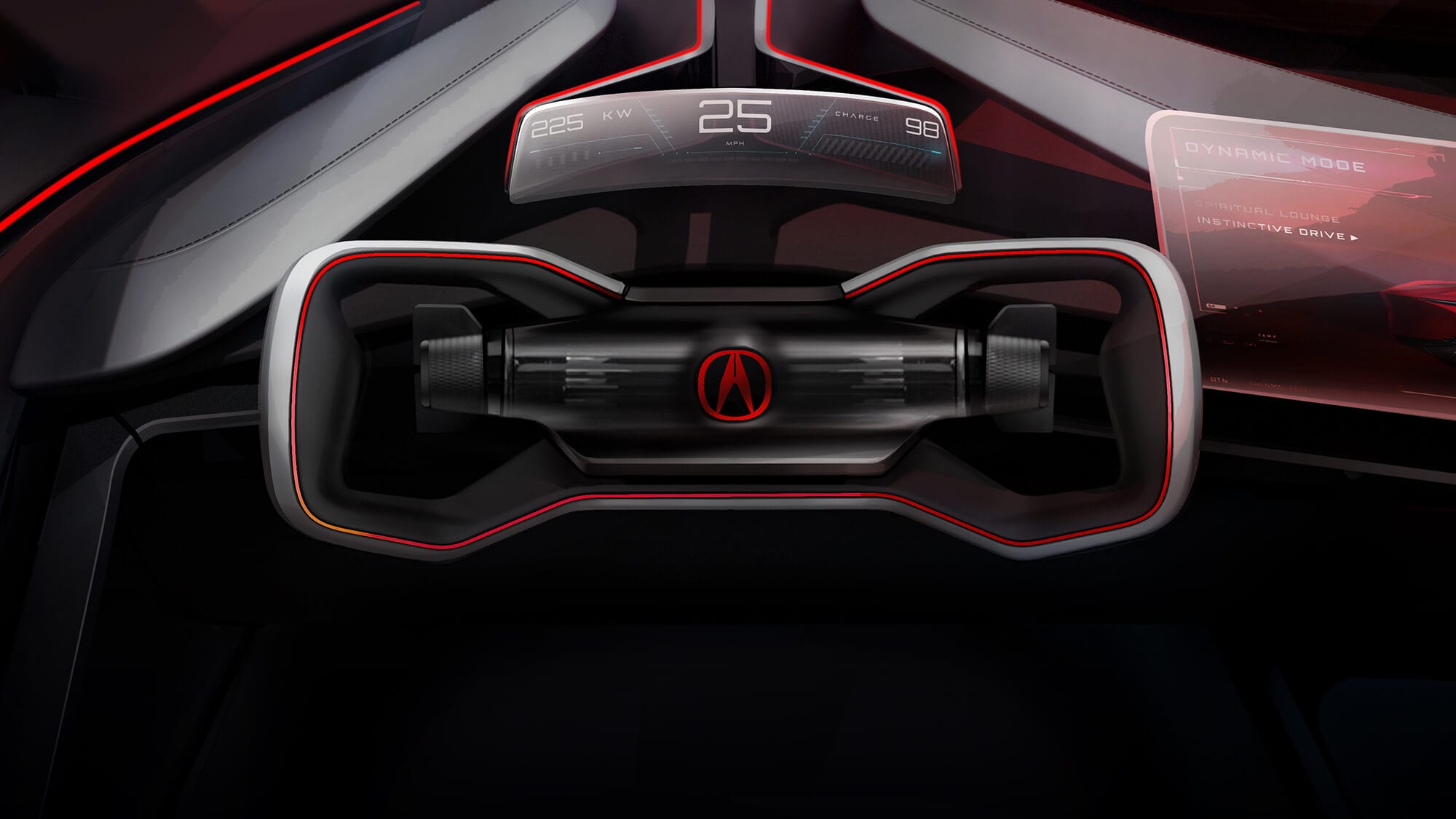 Acura Precision EV Concept Sport Steering Wheel