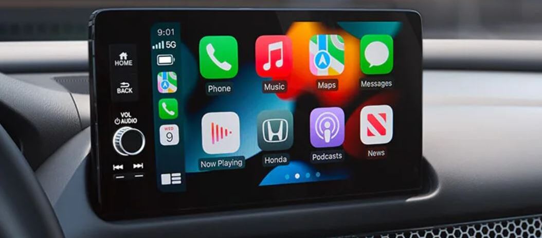 Touchscreen in the 2023 Honda HR-V