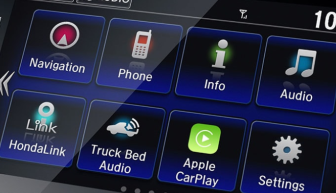 Apple CarPlay® in the 2023 Honda Ridgeline