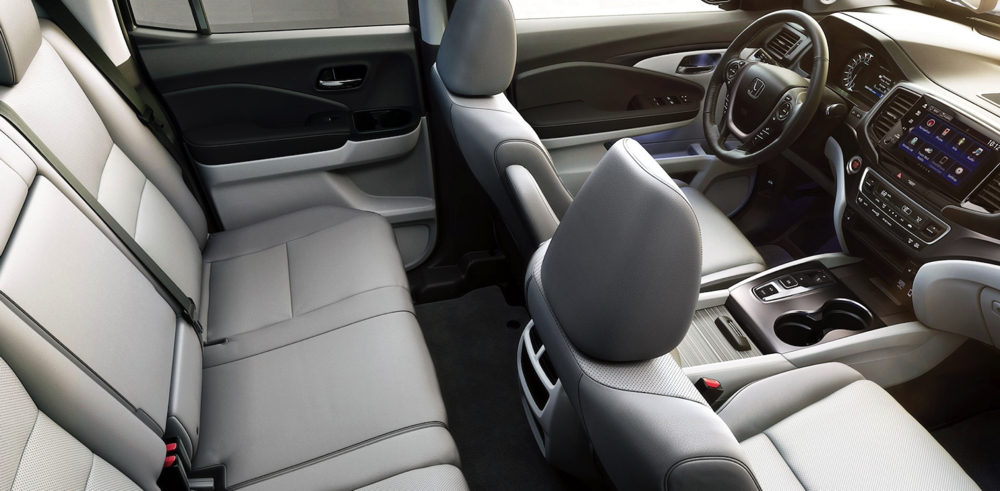 Interior of the 2023 Honda Ridgeline