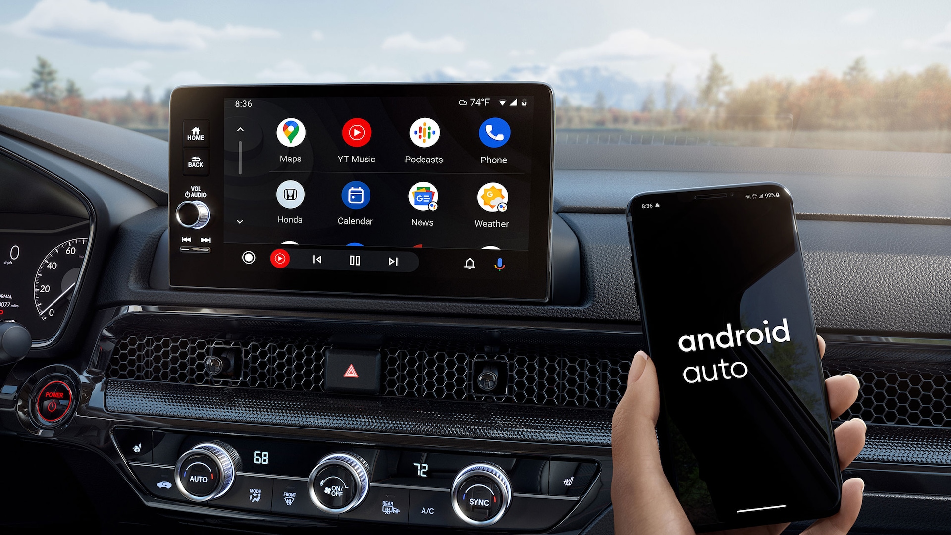 2023 Honda CR-V Connecting Android Auto™