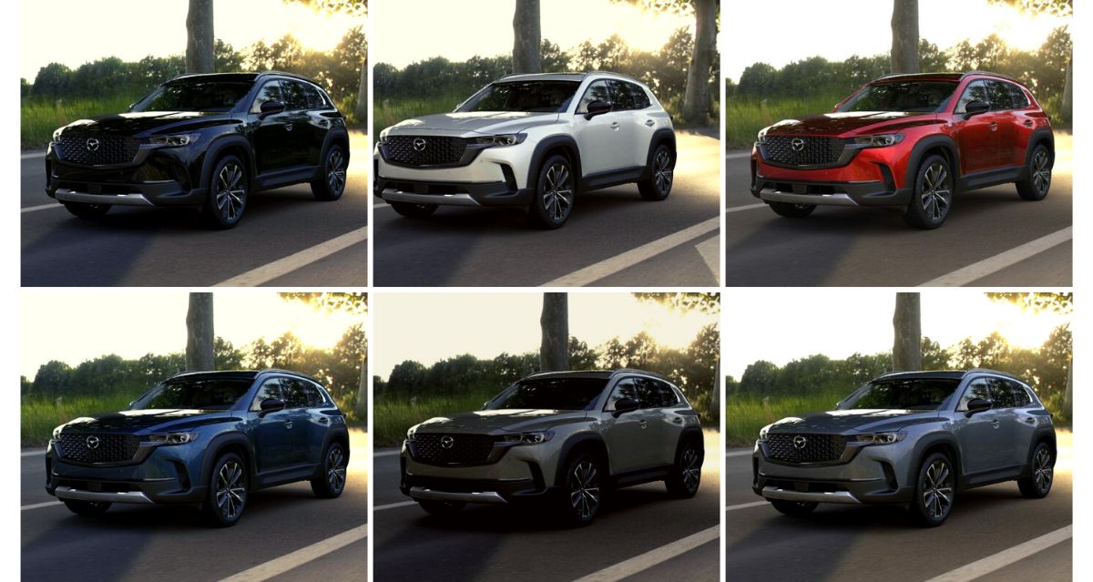 Explore the 2023 Mazda CX50 Exterior Colors Options Puente Hills Mazda