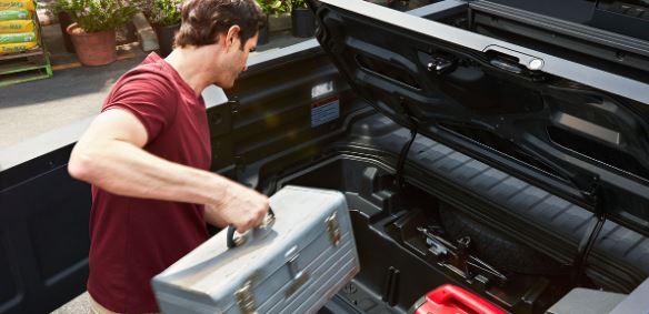 Truck Bed of the 2023 Ridgeline