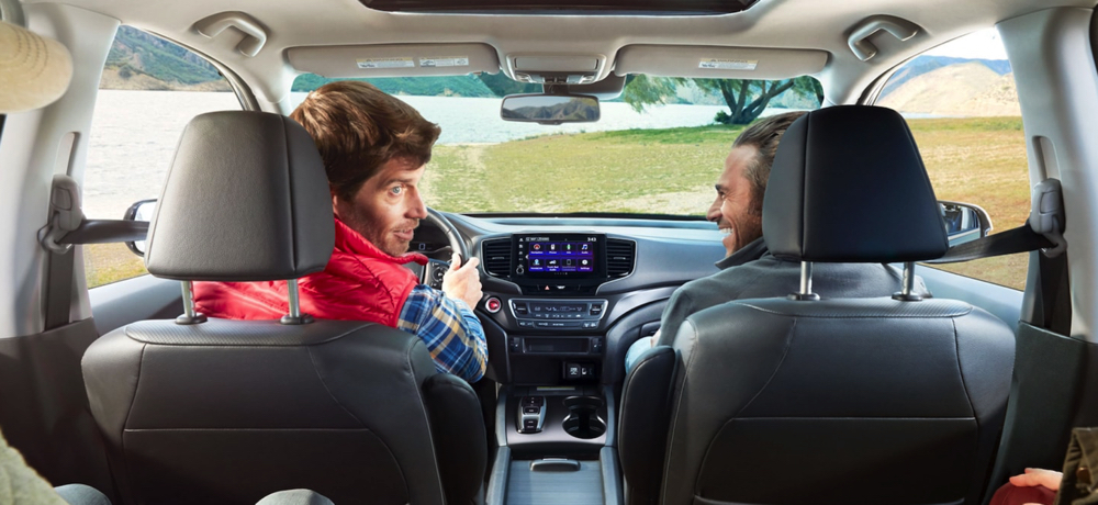 Touchscreen in the 2023 Honda Ridgeline