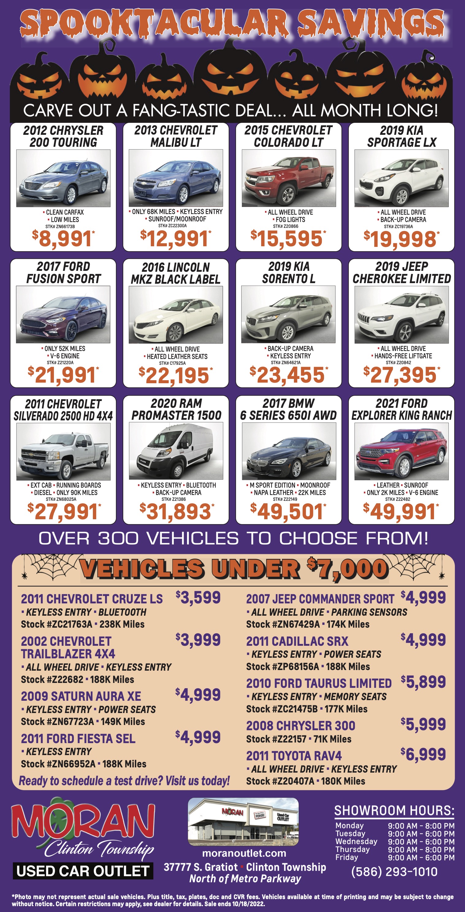 Used Car Outlet Moran Automotive