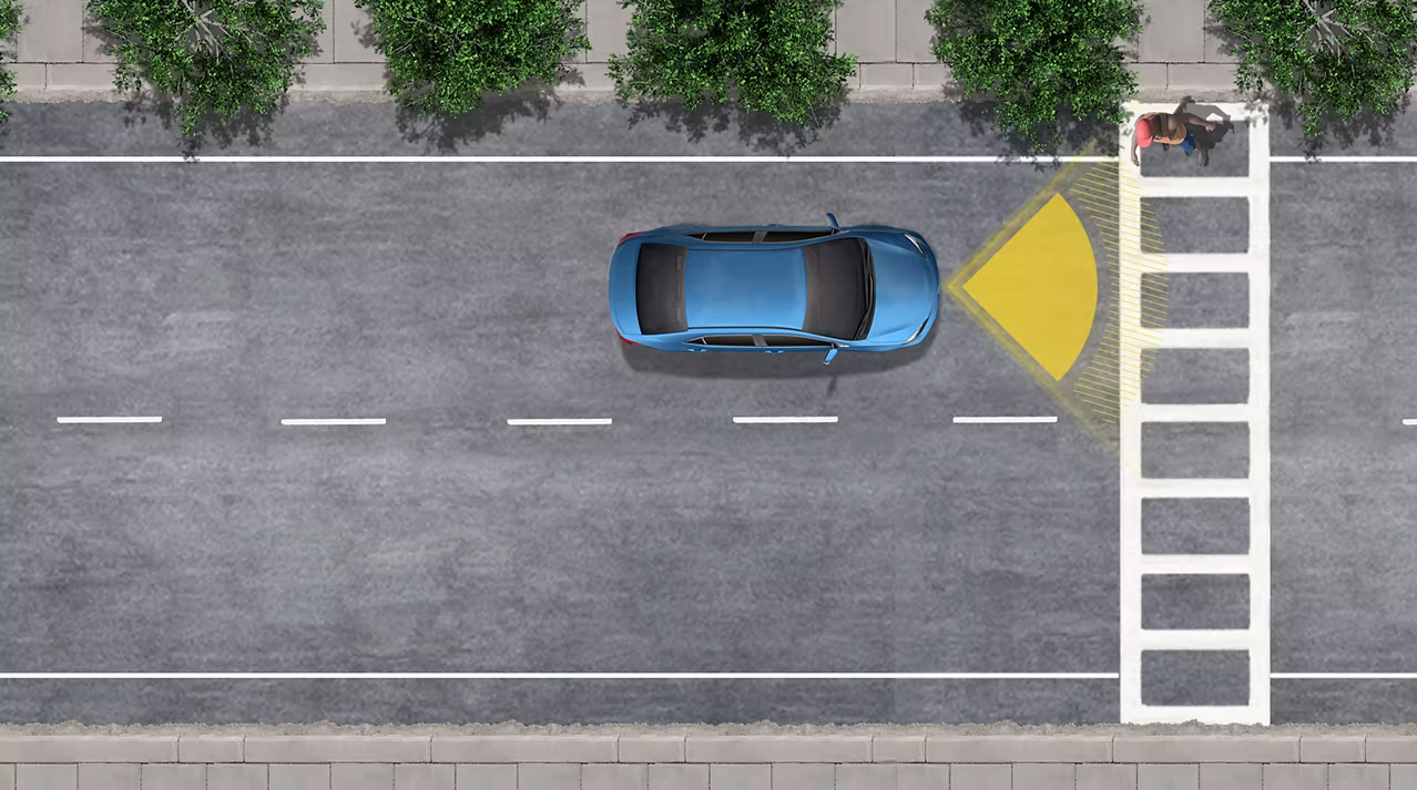 PreCollision System with Pedestrian Detection