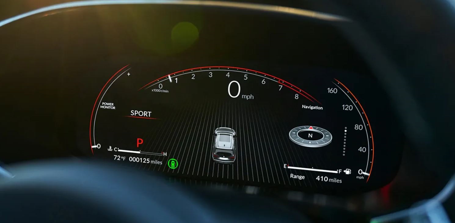 2023 Acura MDX Gauge Cluster