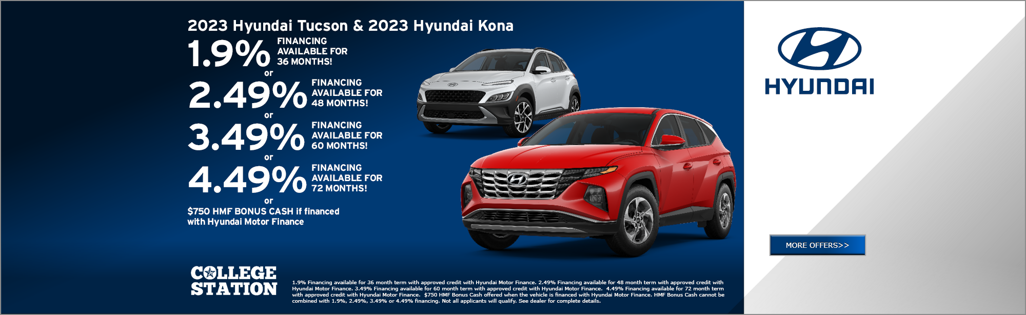 New-Vehicle Specials | College Station Hyundai