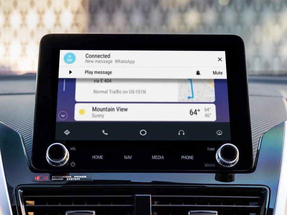 2023 Mitsubishi Eclipse Cross Android Auto™ Integration