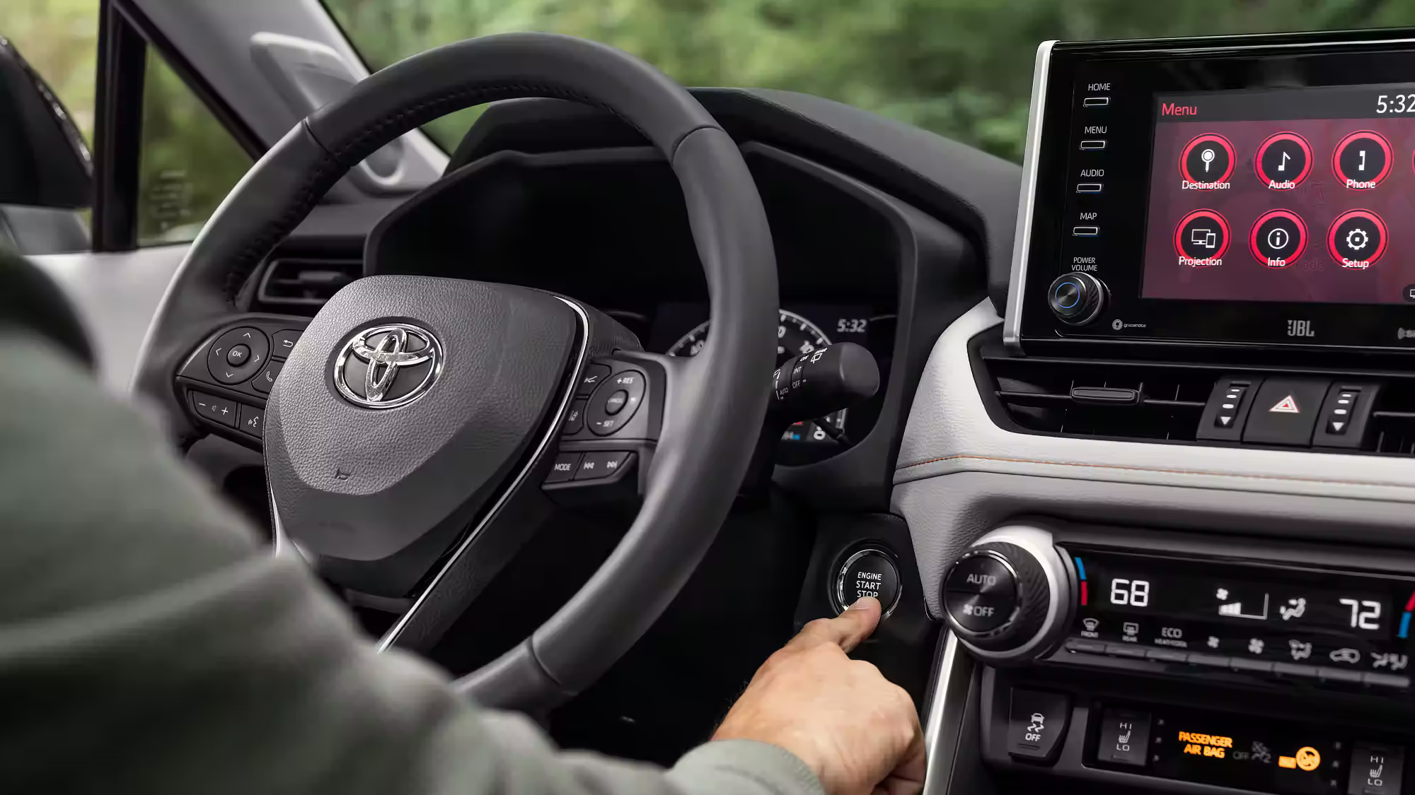 2022 Toyota RAV4 Dashboard