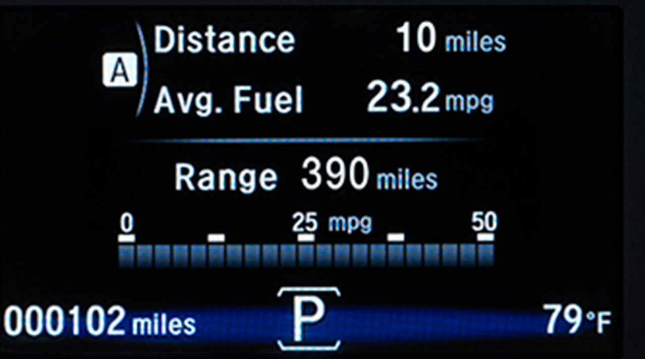 2023 Honda Ridgeline Interface