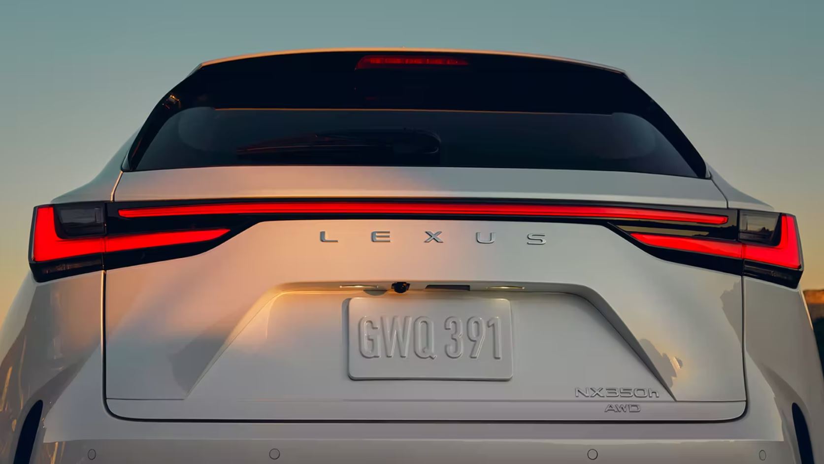 2022 Lexus NX 350h Rear Design