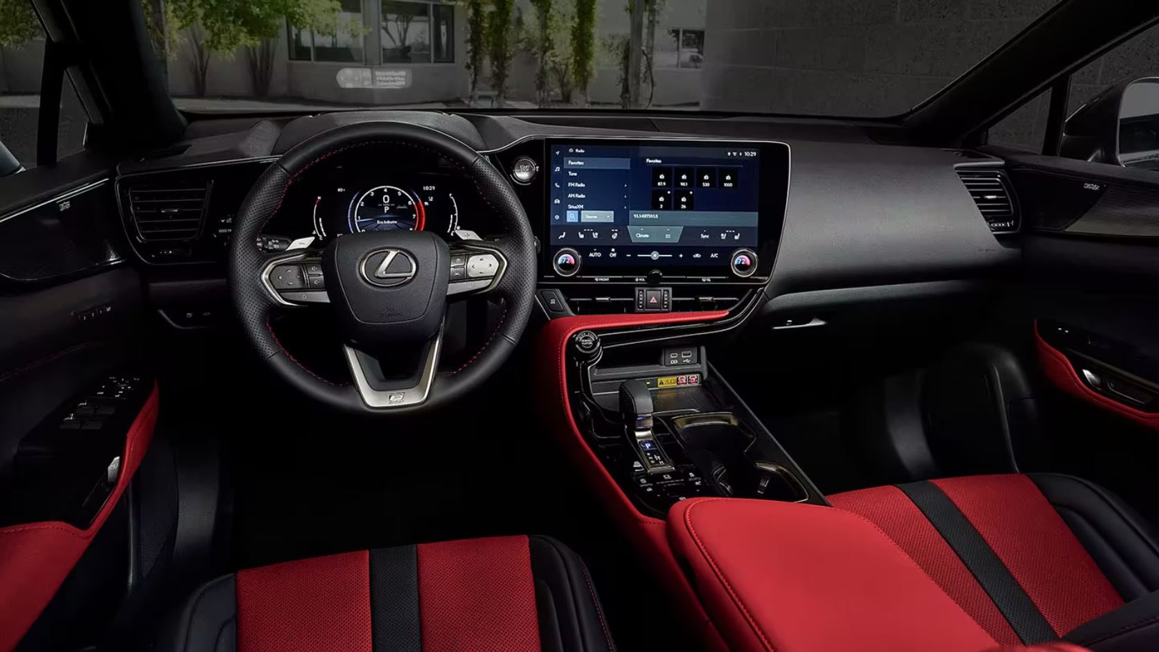 2022 Lexus NX 350h Dashboard