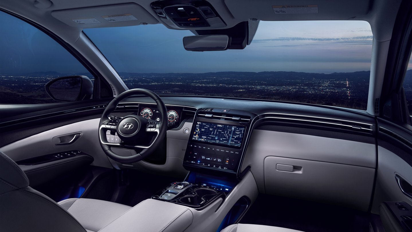 Interior of the 2023 Hyundai TUCSON