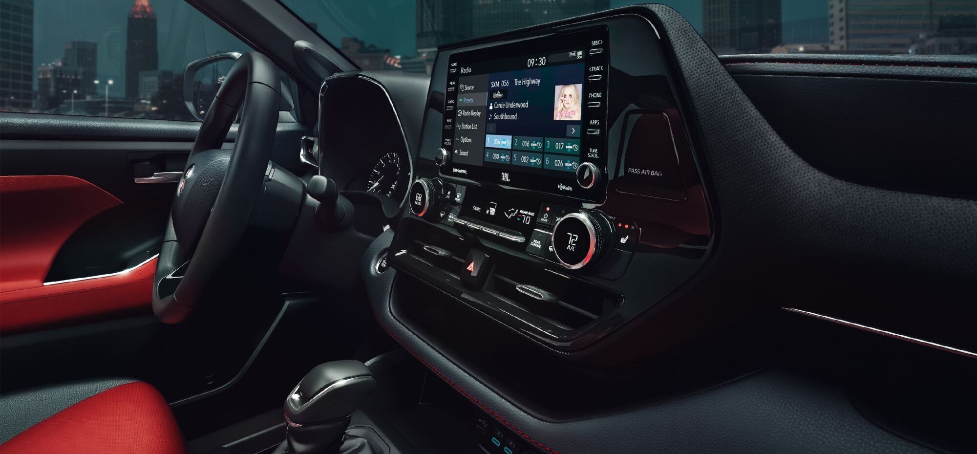 2023 Toyota Highlander Console