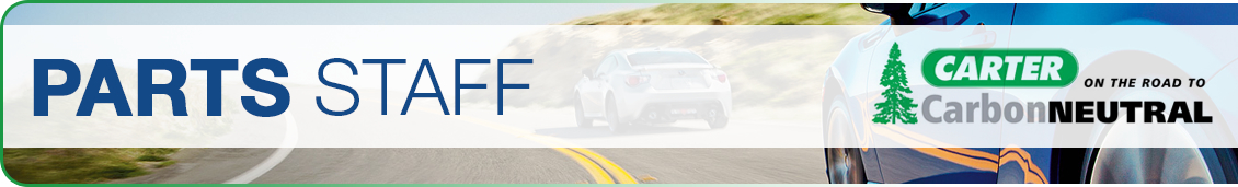 Meet the staff of the Carter Subaru Shoreline parts department in Seattle, WA