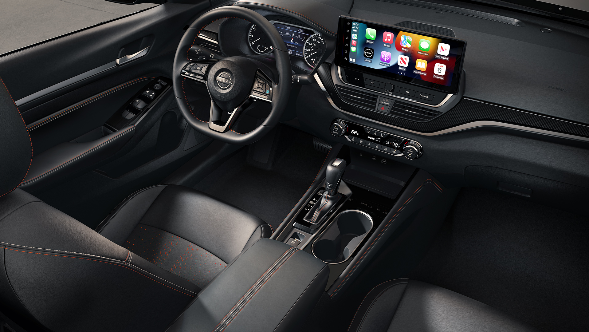 Interior of the 2023 Nissan Altima