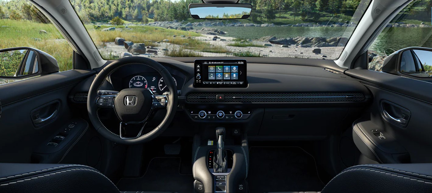 Dashboard in the 2023 HR-V