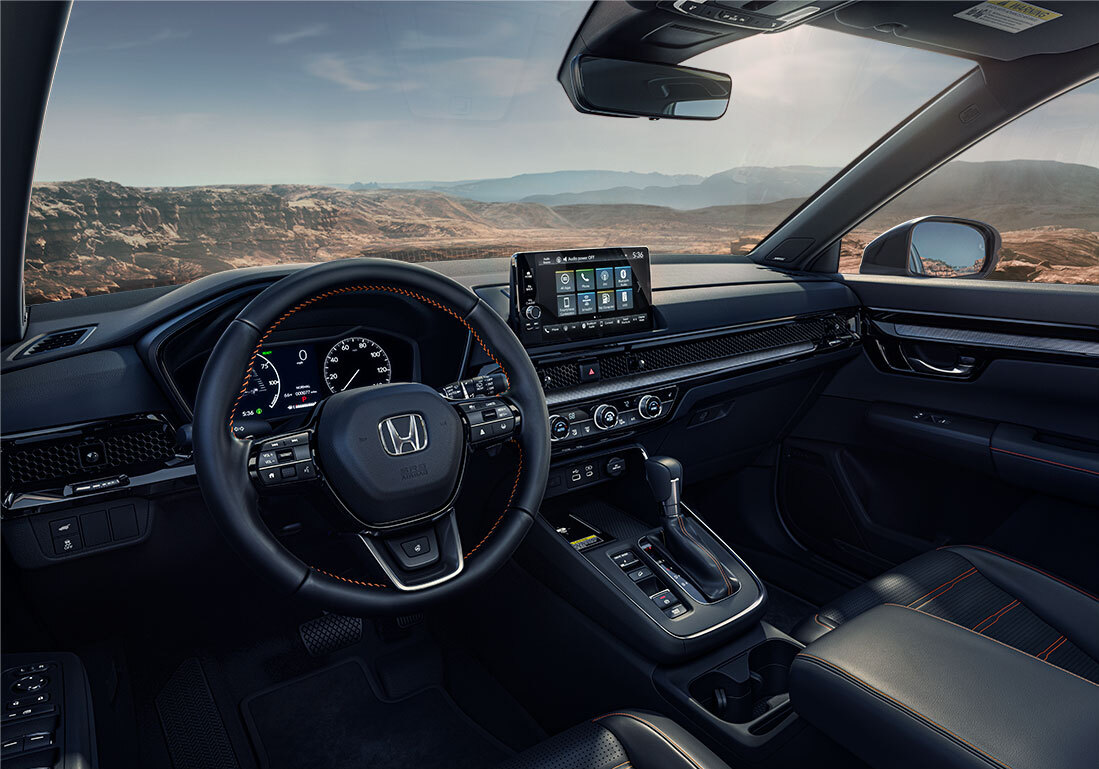 Interior of the 2023 Honda CR-V