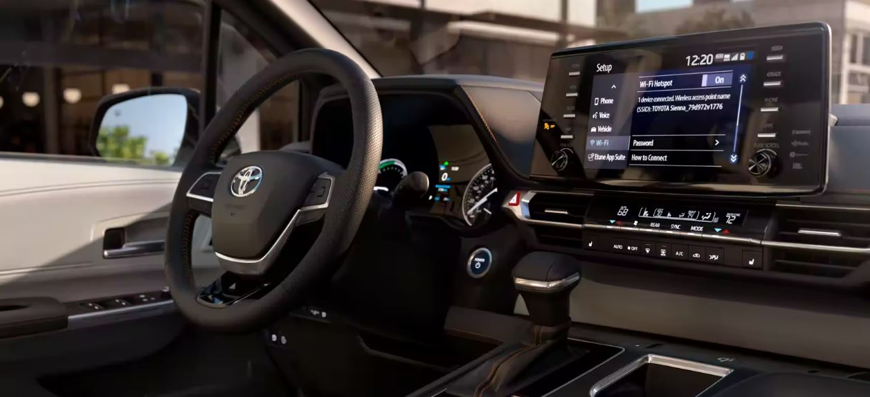 2022 Toyota Sienna Dashboard