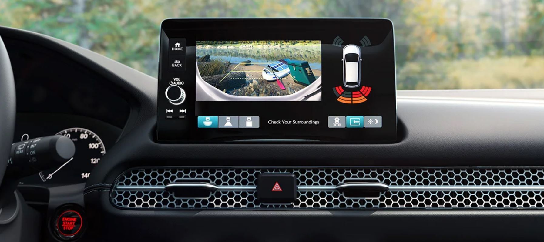 Interior of the 2023 Honda HR-V