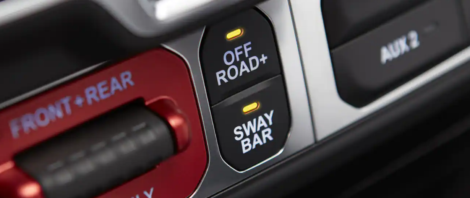 2023 Jeep Wrangler Unlimited Off Road Button