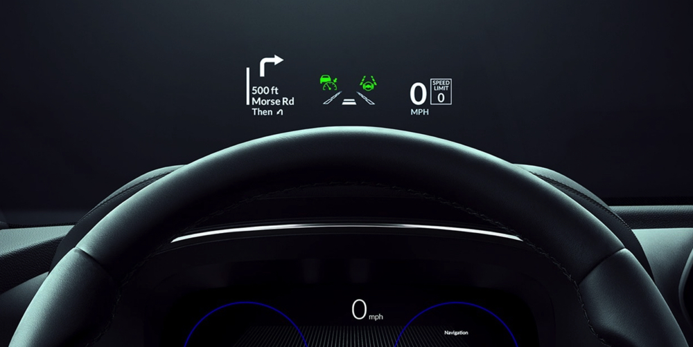 Head-Up Display in the 2023 Acura MDX Type S