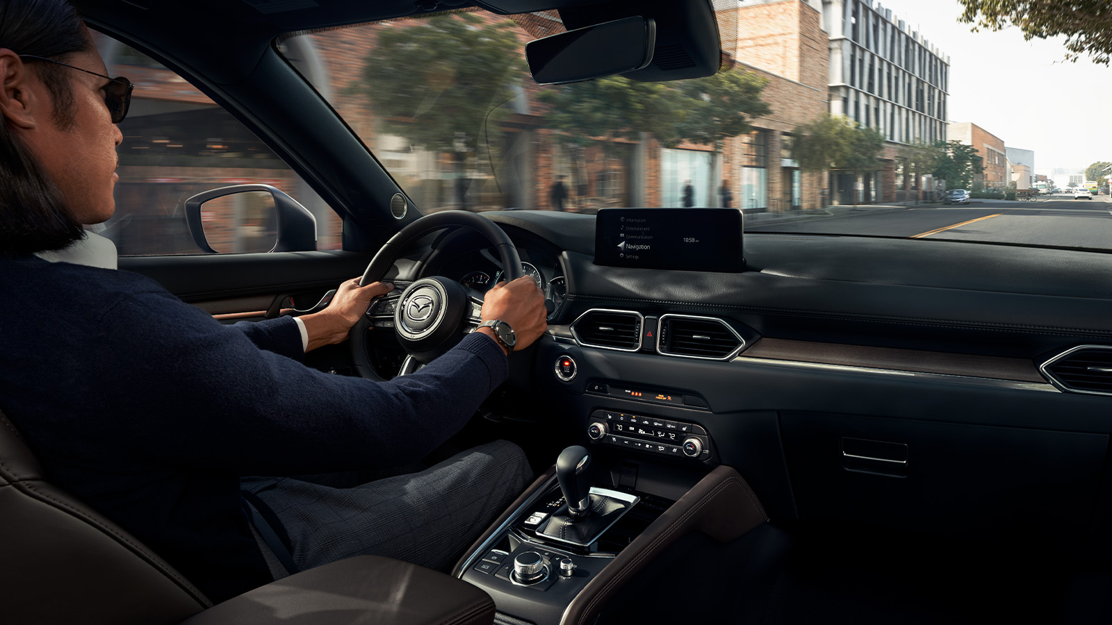 Dashboard in the 2023 MAZDA CX-5