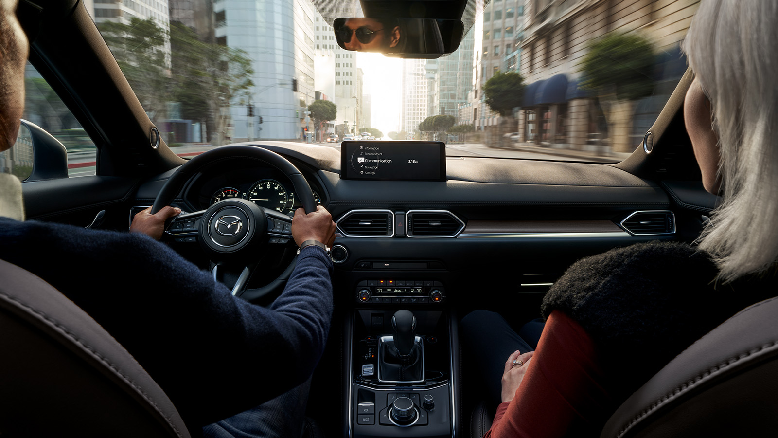 Dashboard in the 2023 MAZDA CX-5