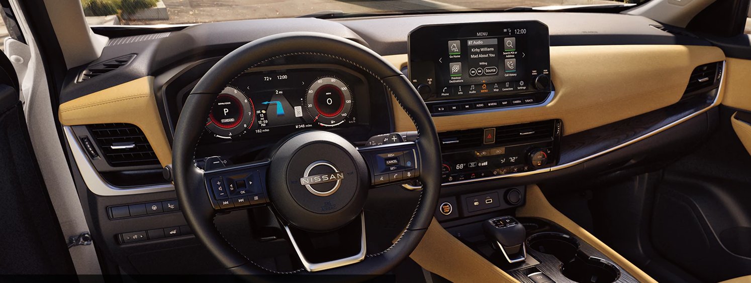 2023 Nissan Rogue Interior Dashboard