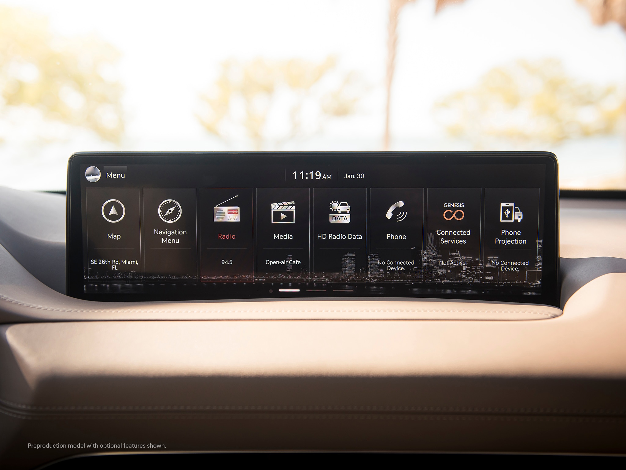 2023 Genesis GV80 Touchscreen Display