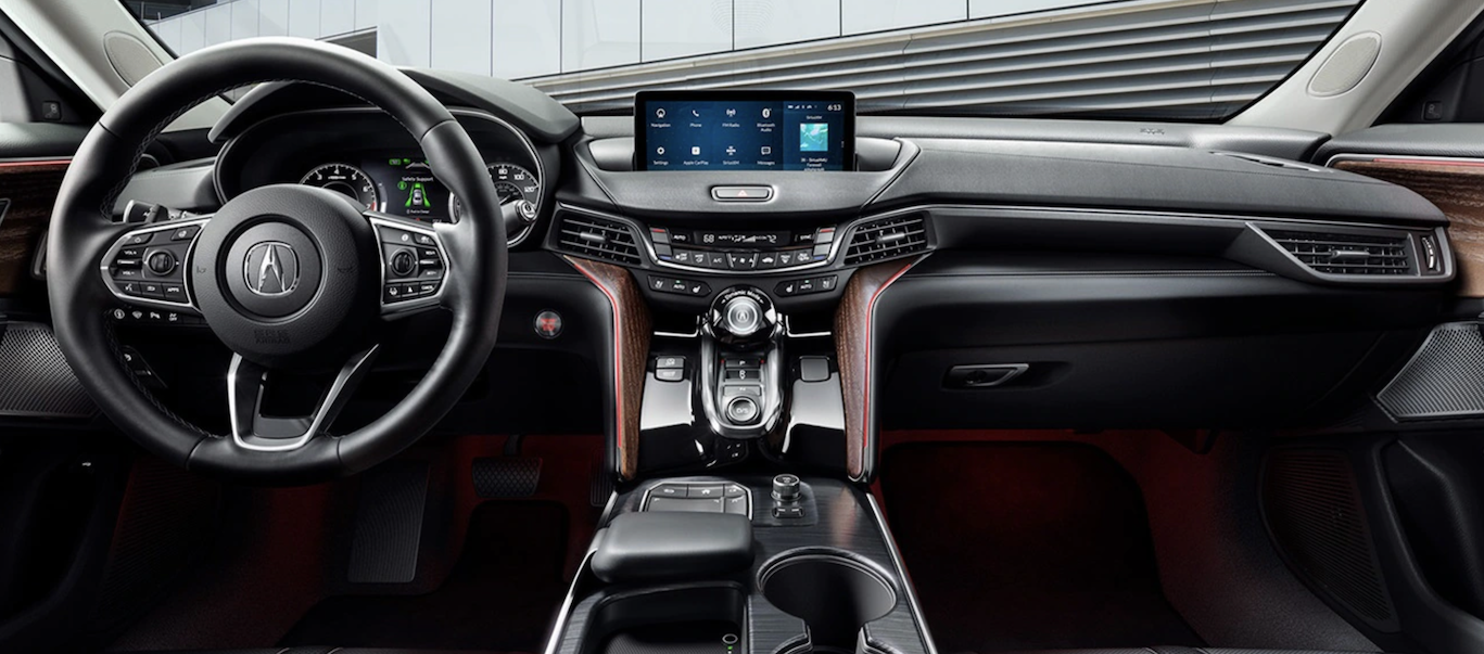 2022 Acura TLX Console