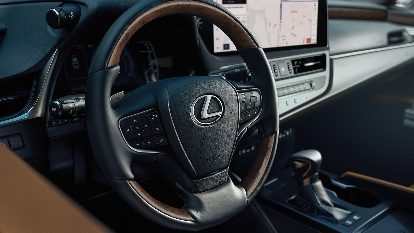 Interior of the 2023 Lexus ES 300h