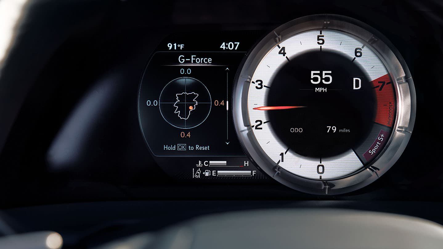 Head-Up Display in the 2023 Lexus ES 300h