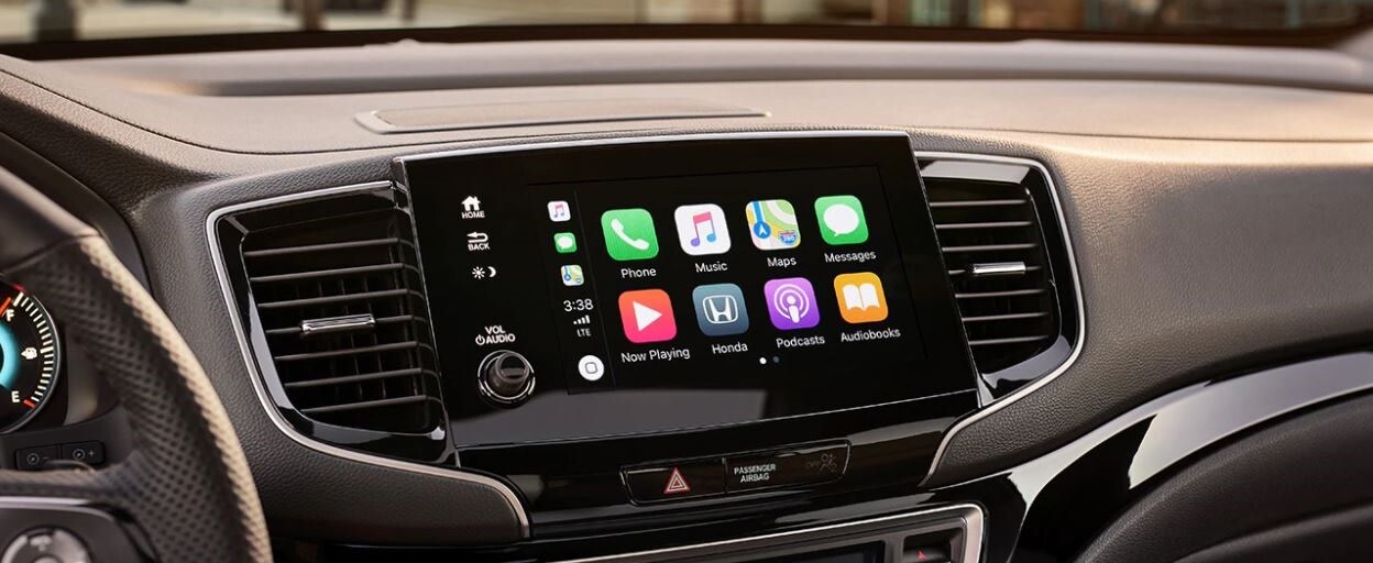 Infotainment Center of the 2023 Honda Passport