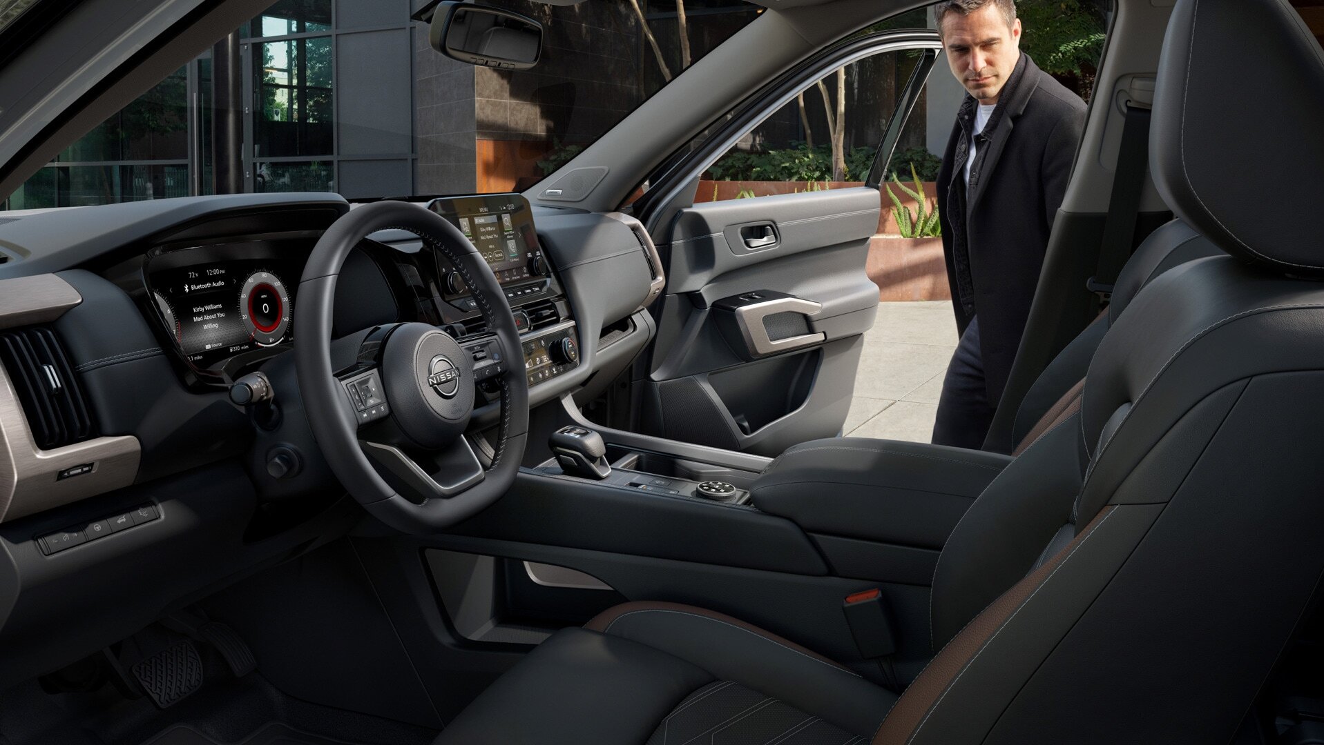 Interior of the 2023 Nissan Pathfinder