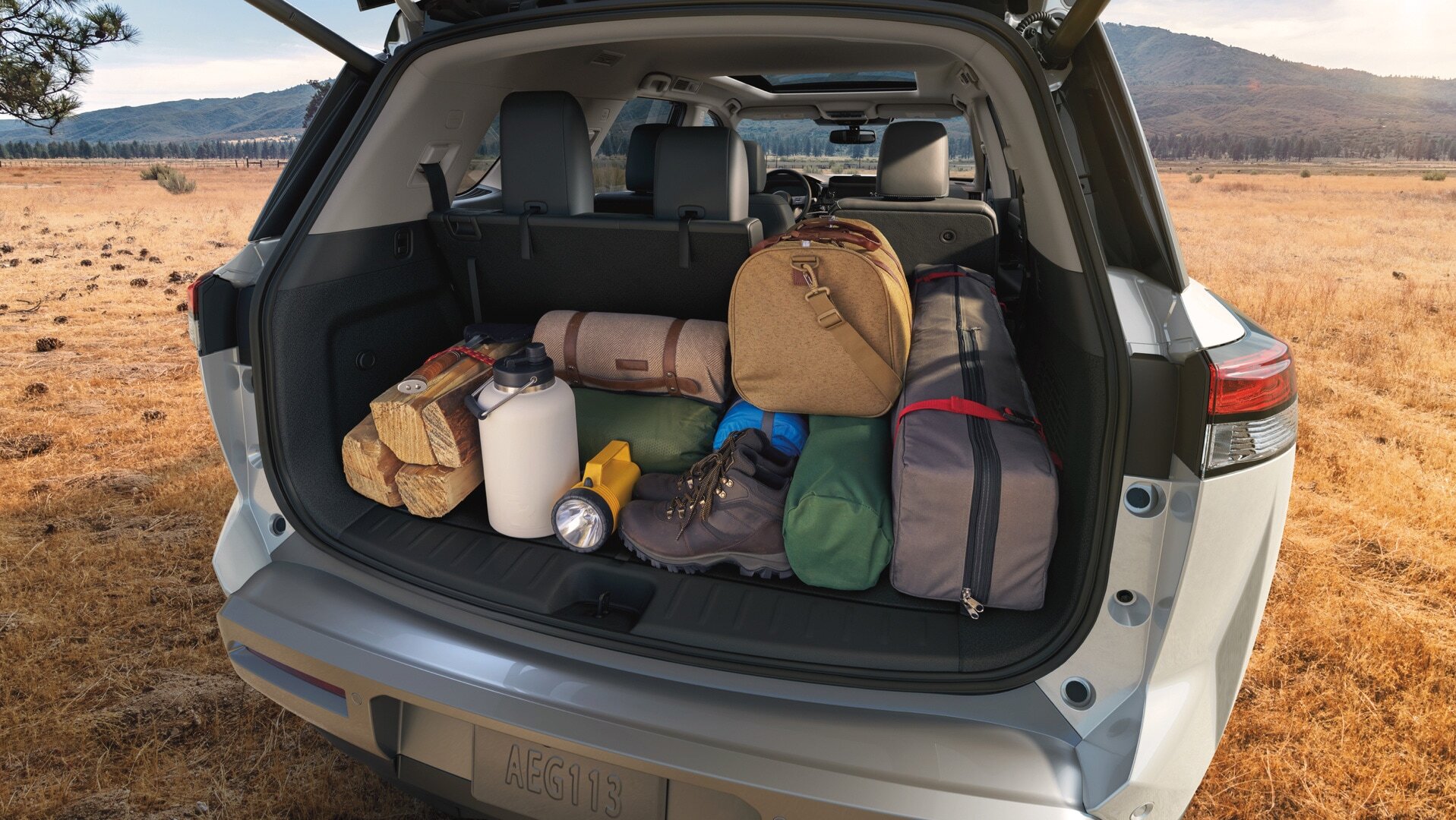 Cargo Area of the 2023 Nissan Pathfinder
