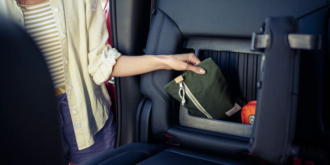 2023 Chevrolet Silverado 1500 Back-Seat Storage