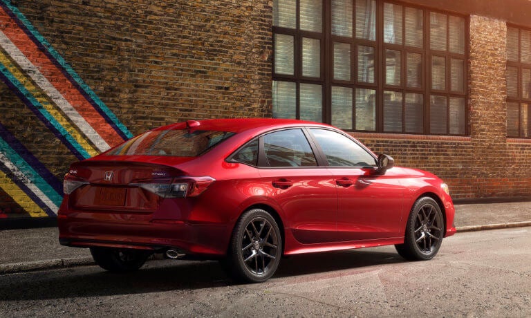 2022 Honda Civic Sedan Exterior Brick Warehouse