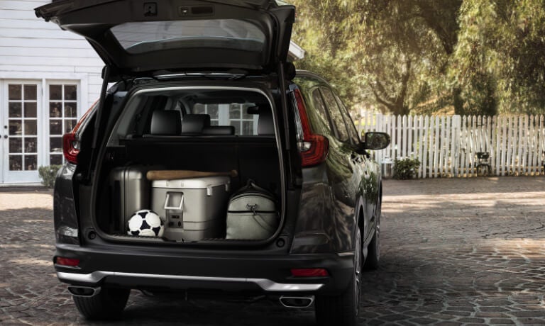 2022 Honda CR-V rear with hatch open