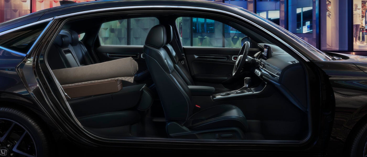 2022 Honda Civic hatchback interior seating side view