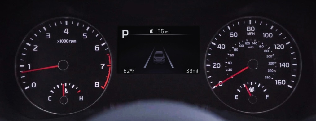 2023 Forte Instrument Cluster