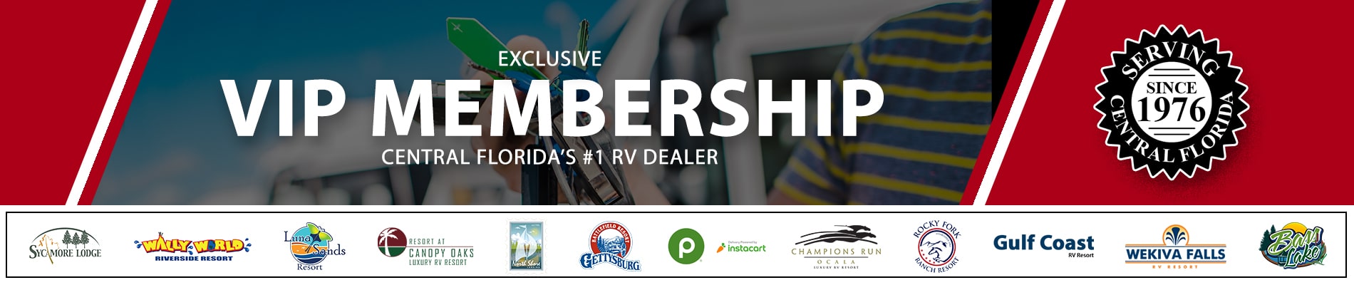 VIP MEMBERSHIP BANNER