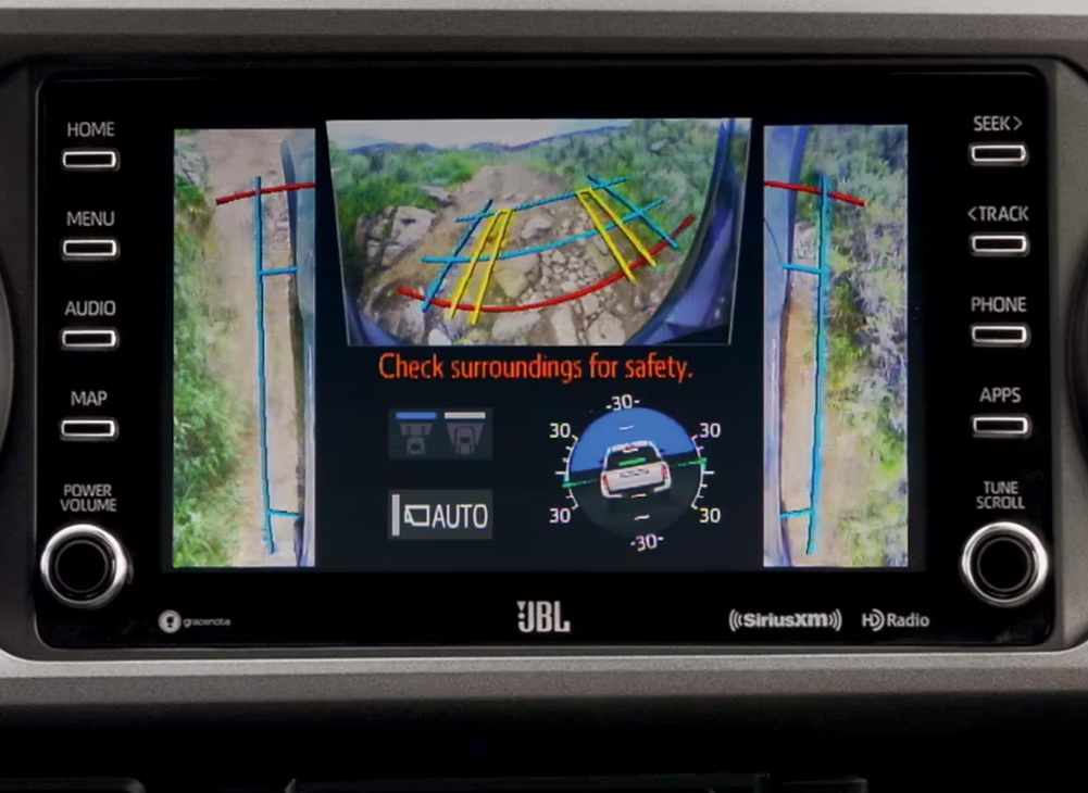 Multi-Terrain Monitor in the 2023 Toyota Tacoma